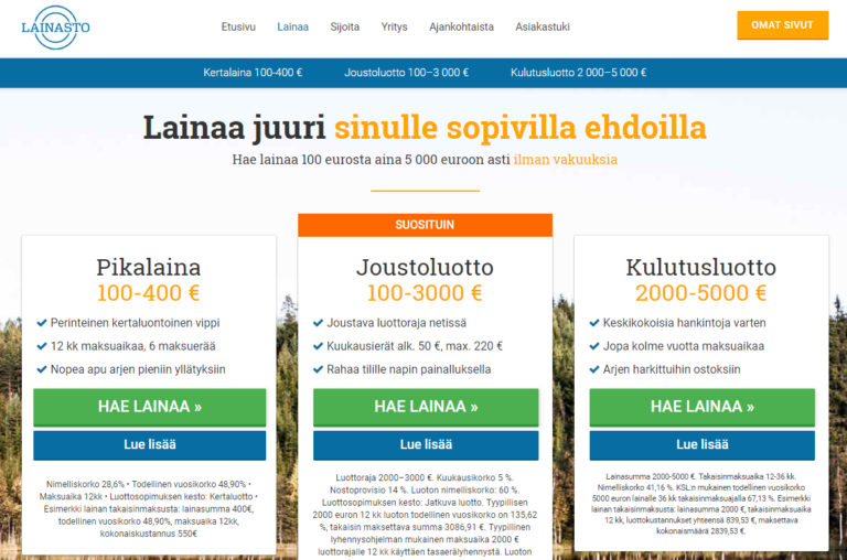Lainasto
